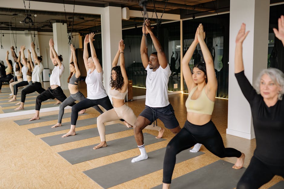 Experienced yoga instructor